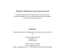 Tablet Screenshot of myeurosun.de